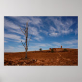 オーストラリアのアウトバック・フリンダーズ山脈のポスター ポスター (正面)