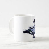 オーストラリアのアヒルのマグ コーヒーマグカップ (正面左)