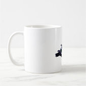 オーストラリアのアヒルのマグ コーヒーマグカップ (左)