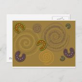 オーストラリアのアボリジナル・アート – ザギャザリング ポストカード (正面/裏面)