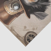 オーストラリアのアヴィエーター:ステームパンクシェパードのデコページ 薄葉紙 (詳細)