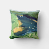 オーストラリアのアートリバーのシーンクッション クッション (正面)