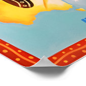 オーストラリアのアート プリント 旅行ポスター (角)