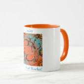 オーストラリアのアート マグカップ (正面右)