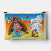 オーストラリアのイエスとメアリーの祈り書のロザリオ アクセサリーポーチ (裏面)