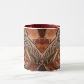 オーストラリアのイグアナトカゲ野生動物のシーン マグカップ (中央)