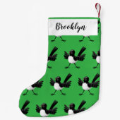 オーストラリアのウィリー・ワグテールの漫画 スモールクリスマスストッキング (裏面)