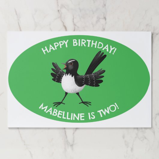 オーストラリアのウィリー・ワグテールの漫画 ペーパーパッド (正面)