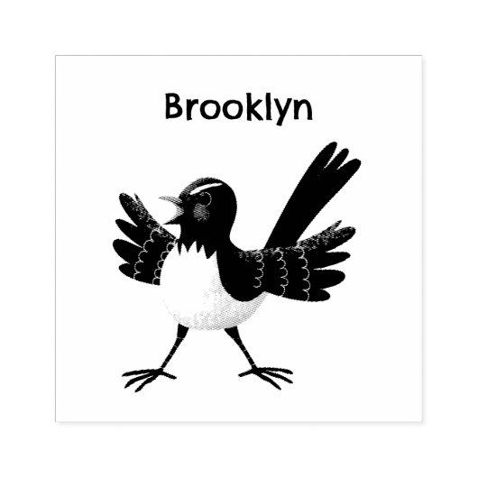 オーストラリアのウィリー・ワグテールの漫画 ラバースタンプ (インプリント)