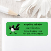 オーストラリアのウィリー・ワグテールの漫画 ラベル (インサイチュ)