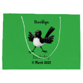 オーストラリアのウィリー・ワグテールの漫画 ラージペーパーバッグ (裏面)