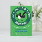 オーストラリアのウィリー・ワグテールの漫画 招待状 (スタンド正面)