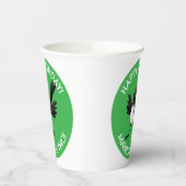 オーストラリアのウィリー・ワグテールの漫画 紙コップ (左)