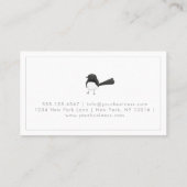 オーストラリアのウィリー・ワグテールカスタムバード 名刺 (裏面)