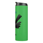 オーストラリアのウィリー・ワグテールパーソナライズされた漫画 タンブラー (回転右)