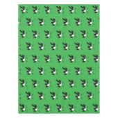 オーストラリアのウィリー・ワグテールパーソナライズされた漫画 テーブルクロス (正面)