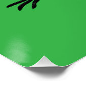 オーストラリアのウィリー・ワグテールパーソナライズされた漫画 ポスター (コーナー)