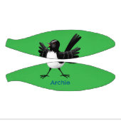 オーストラリアのウィリー・ワグテールパーソナライズされた漫画 ミニバスケットボール (パネル)