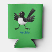 オーストラリアのウィリー・ワグテールパーソナライズされた漫画 缶クーラー (正面)