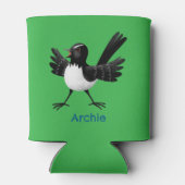 オーストラリアのウィリー・ワグテールパーソナライズされた漫画 缶クーラー (裏面)