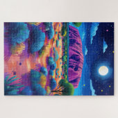 オーストラリアのウルルまたはエアーズロック。 ジグソーパズル (横)