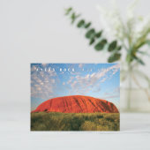 オーストラリアのエアーズロック ポストカード (スタンド正面)