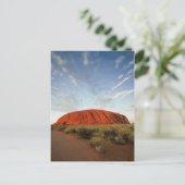 オーストラリアのエアーズロック ポストカード (スタンド正面)