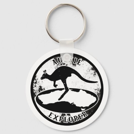 オーストラリアのエクスプローグランジラ キーホルダー (正面)