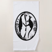 オーストラリアのエクスプローグランジラ ビーチタオル (正面)