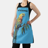 オーストラリアのエプロンで作られたローゼルのオウムの水色 エプロン (インサイチュ)