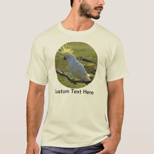 オーストラリアのオウム Tシャツ (正面)