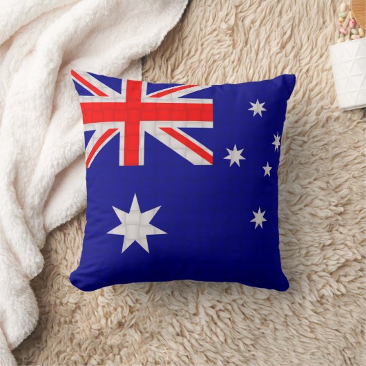 オーストラリアのオーストラリア人の旗 クッション (ブランケット)