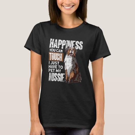 オーストラリアのオーナーオーストラリアの羊飼い Tシャツ (正面)