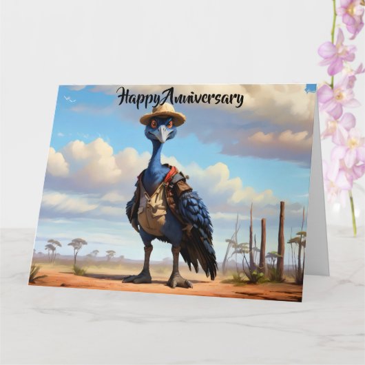 オーストラリアのカスソワイを自然に カード (蘭)