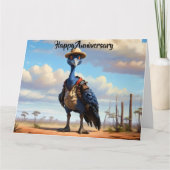 オーストラリアのカスソワイを自然に カード (正面)