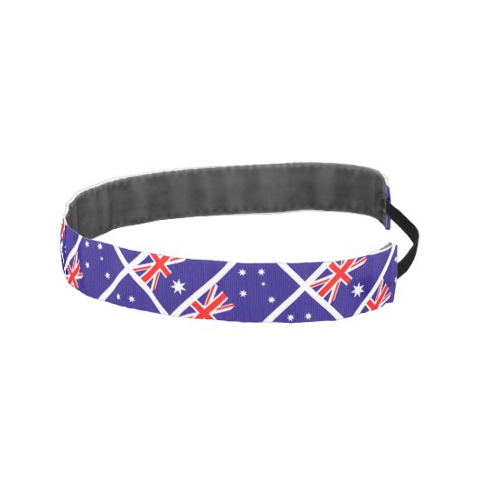 オーストラリアのカスタムのオーストラリアの旗 アスレチックヘッドバンド (右)