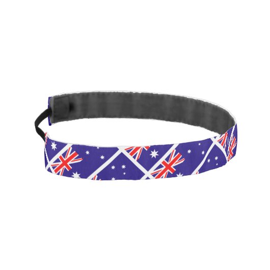オーストラリアのカスタムのオーストラリアの旗 アスレチックヘッドバンド (左)