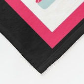 オーストラリアのカラフル旅行のポスター フリースブランケット (角)