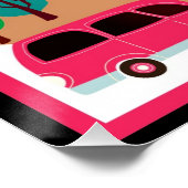 オーストラリアのカラフル旅行のポスター ポスター (コーナー)