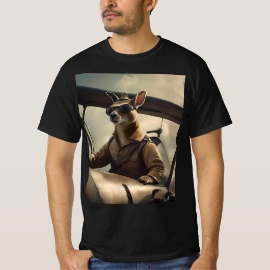 オーストラリアのカンガルーパイロット, Tシャツ (正面)