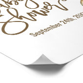 オーストラリアのカンガルー中立ベイビーシャワーへようこそ ポスター (角)