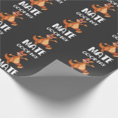 オーストラリアのカンガルー動物オーストラリア国旗オーストラリア ラッピングペーパー (角)