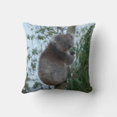 オーストラリアのカンガルー島かわいいコアラの木 クッション (裏面)