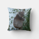 オーストラリアのカンガルー島かわいいコアラの木 クッション (正面)