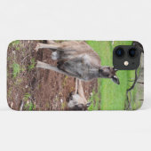 オーストラリアのカンガルー・カップル Case-Mate iPhoneケース (裏面(横))