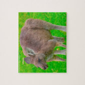 オーストラリアのカンガルー ジグソーパズル (縦)