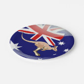 オーストラリアのカンガルー ペーパープレート (アングル)