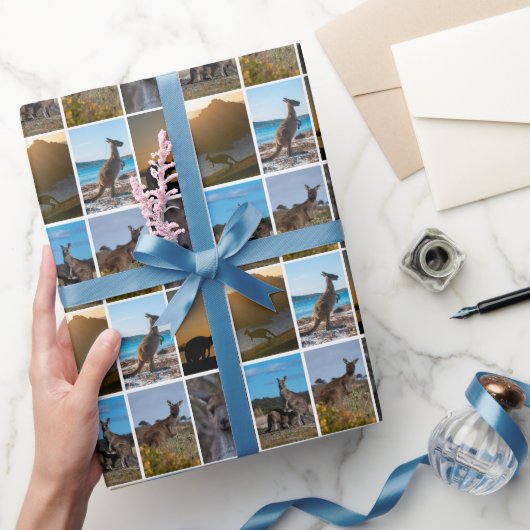 オーストラリアのカンガルー ラッピングペーパー (ギフト)