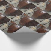 オーストラリアのカンガルーJoey ラッピングペーパー (角)