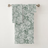 オーストラリアのカントリーガーデン – セージとホワイト バスタオルセット (インサイチュ)